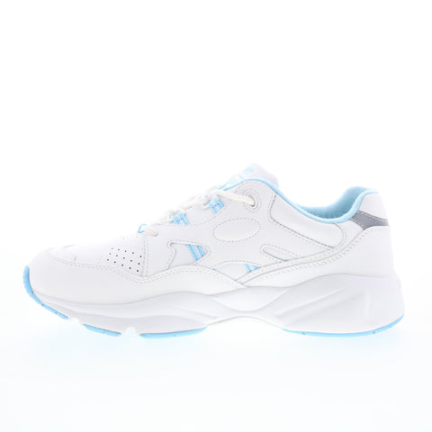 Propet Stability Walker W2034 Womens White Wide Lifetsyle Sneakers Shoes