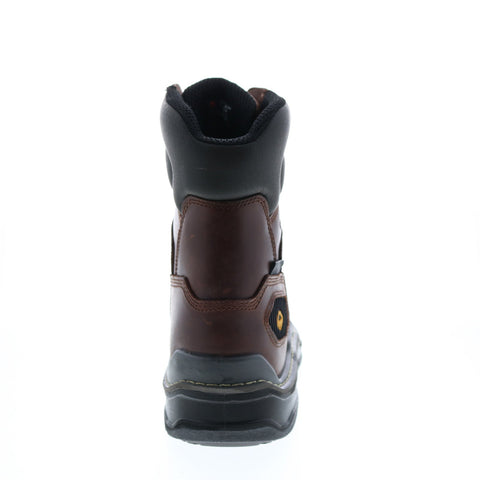 Wolverine Raider Durashocks Waterproof Insulated 8" Mens Brown Work Boots