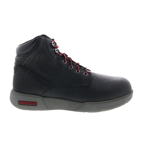 Wolverine Kickstart Durashocks 6" Mens Black Wide Work & Safety Boots