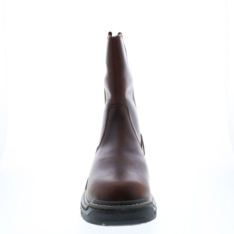 Wolverine Raider DuraShocks Wellington Insulated 10" Mens Brown Wide Boots
