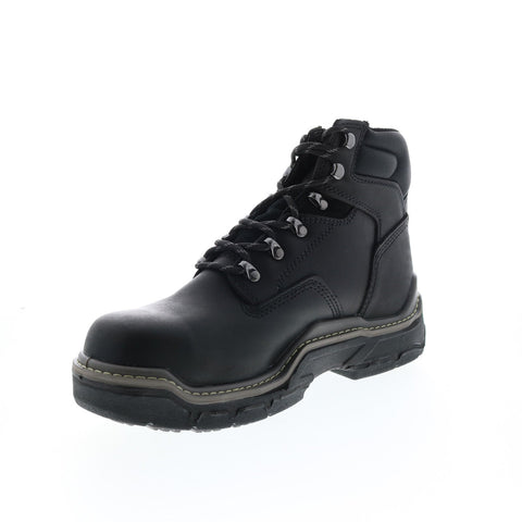 Wolverine Raider DuraShocks 6" CarbonMax Mens Black Wide Work Boots