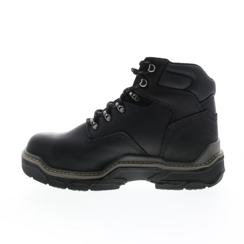 Wolverine Raider DuraShocks 6" CarbonMax Mens Black Wide Work Boots