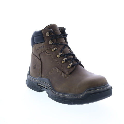 Wolverine Raider DuraShocks CarbonMax 6'' Mens Brown Wide Work & Safety Boots