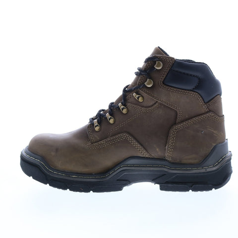 Wolverine Raider DuraShocks CarbonMax 6'' Mens Brown Wide Work & Safety Boots