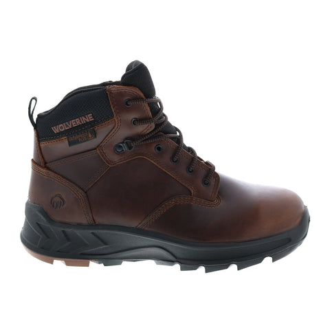 Wolverine Shiftplus LX Duraspring Waterproof CarbonMax Mid Mens Brown Wide Work & Safety Boots