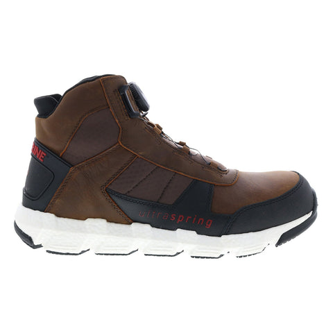 Wolverine Rev BOA Ultraspring Durashocks Vent CM Mens Brown Work Boots