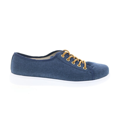 Hitchcock Emma W311 Womens Blue Extra Wide 4E Lifestyle Sneakers Shoes