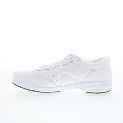 Propet Washable Walker W3840 Womens White Leather Lifetsyle Sneakers Shoes