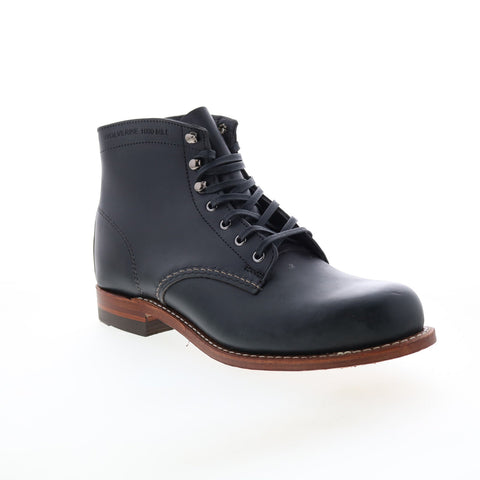 Wolverine 1000 Mile W5300 Mens Black Leather Casual Dress Boots