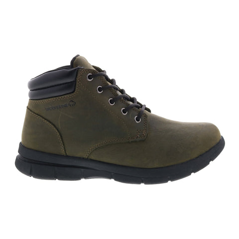 Wolverine Karlin Chukka W880267 Mens Gray Leather Wide Work & Safety Boots