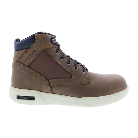 Wolverine Kickstart DuraShocks FX 6" Mens Brown Wide Work & Safety Boots