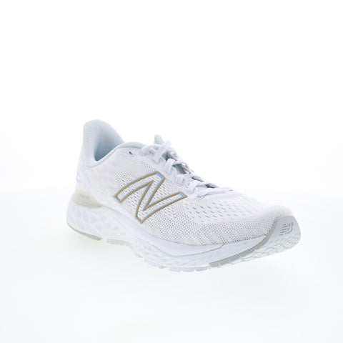 New Balance 800 W880A11 Womens White Canvas Athletic Running Shoes