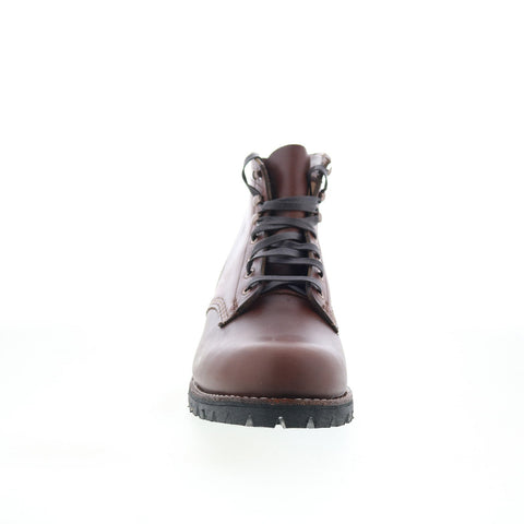 Wolverine W990103 Mens Brown Leather Lace Up Casual Dress Boots