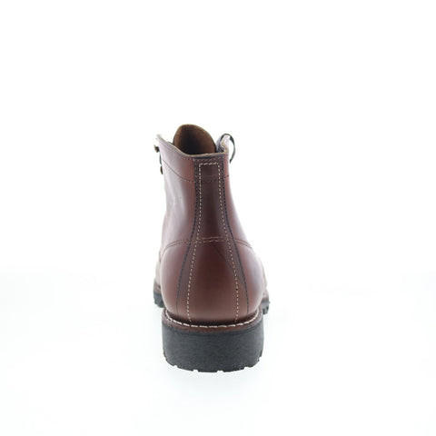Wolverine W990103 Mens Brown Leather Lace Up Casual Dress Boots