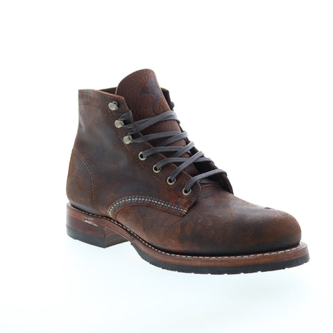 Wolverine 1000 Mile W990125 Mens Brown Leather Casual Dress Boots 
