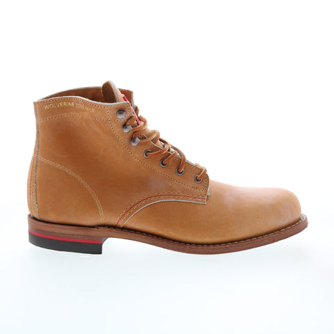 Wolverine 1000 Mile W990127 Mens Brown Leather Casual Dress Boots 