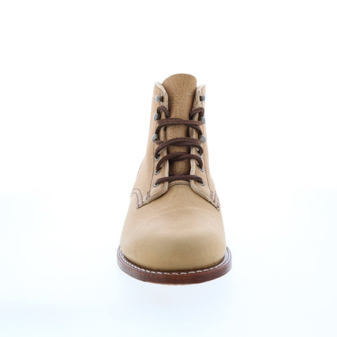 Wolverine 1000 Mile Original W990139 Mens Beige Leather Casual Dress Boots