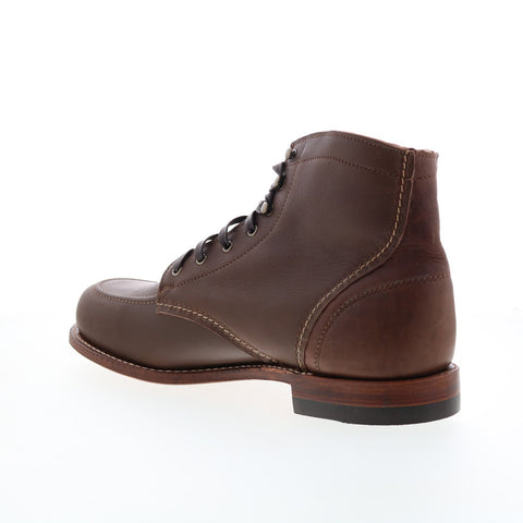 Wolverine 1000 Mile Moc Toe W990143 Mens Brown Leather Casual Dress Boots