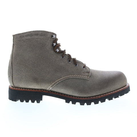 Wolverine 1000 Mile Axel W990183 Mens Gray Leather Casual Dress Boots