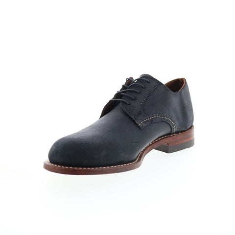 Wolverine 1000 Mile Oxford W990192 Mens Black Leather Oxfords Plain Toe Shoes