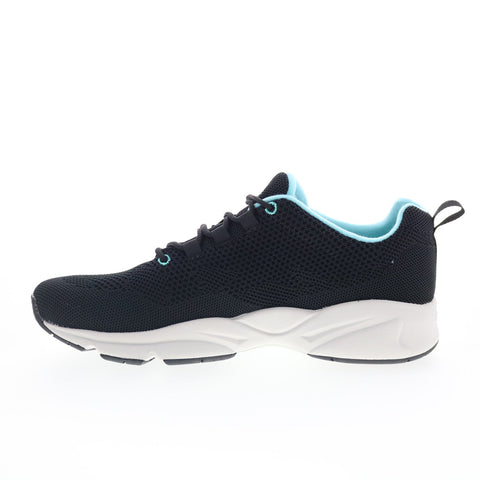 Propet Stability Fly WAA072M Womens Black Wide Lifestyle Sneakers Shoes