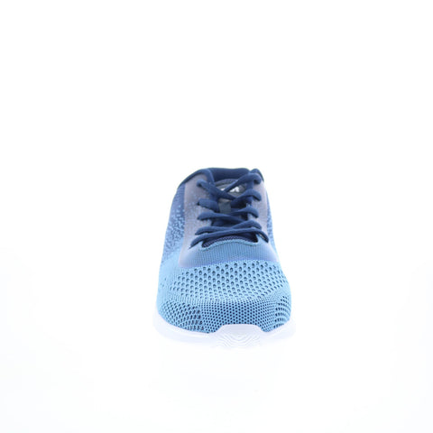 Propet Travelbound Duo WAA262M Womens Blue Canvas Lifestyle Sneakers Shoes