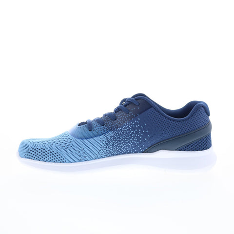 Propet Travelbound Duo WAA262M Womens Blue Canvas Lifestyle Sneakers Shoes
