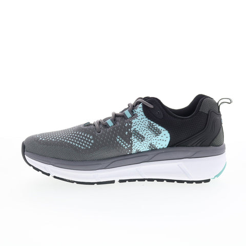 Propet Ultra WAA282M Womens Gray Canvas Lace Up Lifetsyle Sneakers Shoes