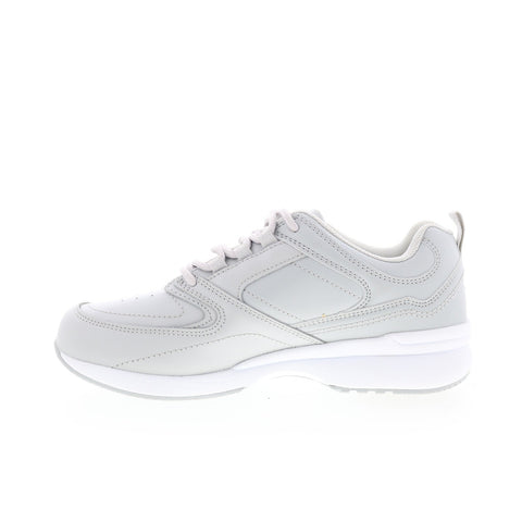 Propet Life Walker Sport Womens Gray Extra Wide Lifestyle Sneakers Shoes