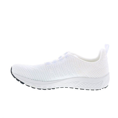Propet Tour Knit WAAA112 Womens White Narrow Canvas Lifetsyle Sneakers Shoes