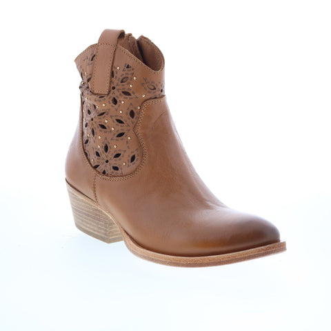 Fly London Wail WAIL290FLY-000 Womens Brown Leather Ankle & Booties Boots