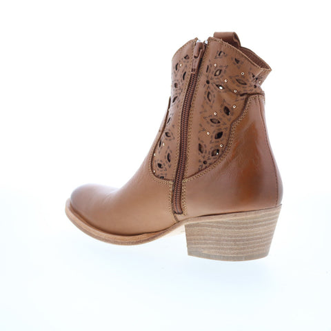 Fly London Wail WAIL290FLY-000 Womens Brown Leather Ankle & Booties Boots