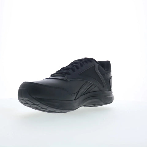 Reebok Walk Ultra 7 DMX Max Mens Black Leather Lifestyle Sneakers Shoes