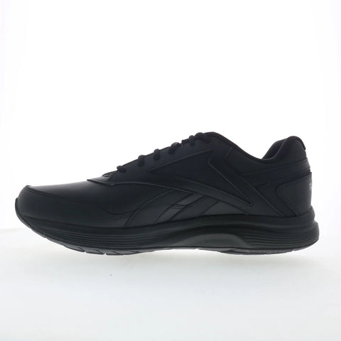 Reebok Walk Ultra 7 DMX Max Mens Black Leather Lifestyle Sneakers Shoes