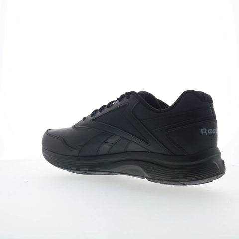 Reebok Walk Ultra 7 DMX Max Mens Black Leather Lifestyle Sneakers Shoes
