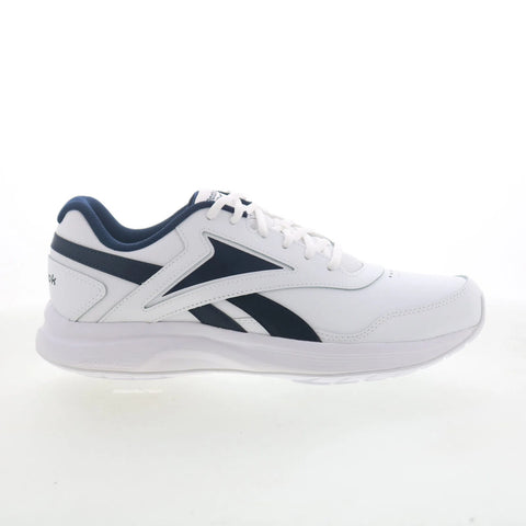 Reebok Walk Ultra 7 DMX Max Mens White Leather Lifestyle Sneakers Shoes