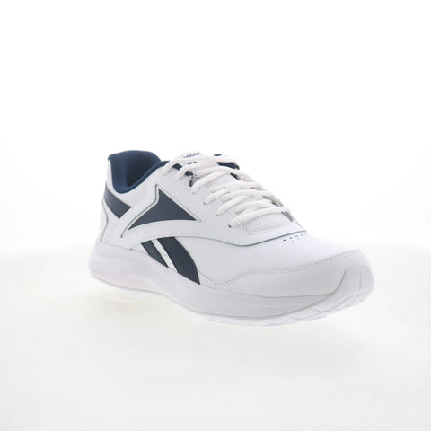Reebok Walk Ultra 7 DMX Max Mens White Leather Lifestyle Sneakers Shoes