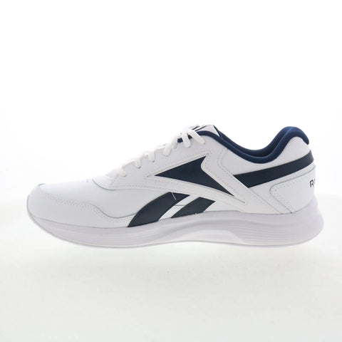 Reebok Walk Ultra 7 DMX Max Mens White Leather Lifestyle Sneakers Shoes