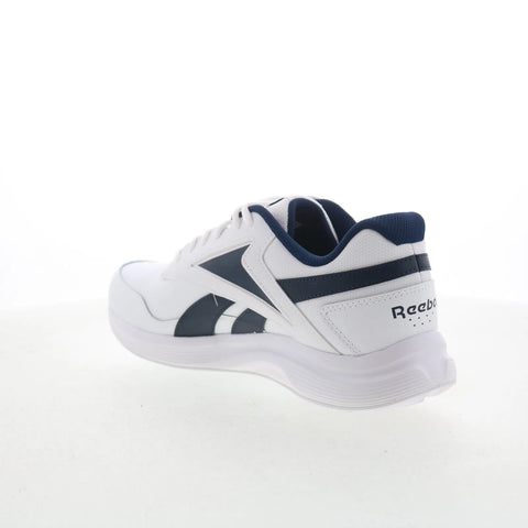 Reebok Walk Ultra 7 DMX Max Mens White Leather Lifestyle Sneakers Shoes
