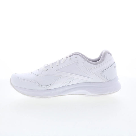 Reebok Walk Ultra 7 DMX MAX Womens White Leather Lifestyle Sneakers Shoes