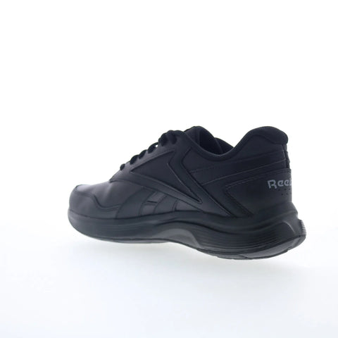 Reebok Walk Ultra 7 DMX Max Womens Black Leather Lifestyle Sneakers Shoes