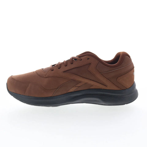 Reebok Walk Ultra 7 DMX MAX Mens Brown Extra Wide 4E Lifestyle Sneakers Shoes