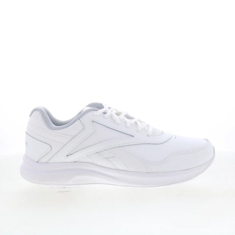 Reebok Walk Ultra 7 DMX Mens White Extra Wide 4E Lifestyle Sneakers Shoes