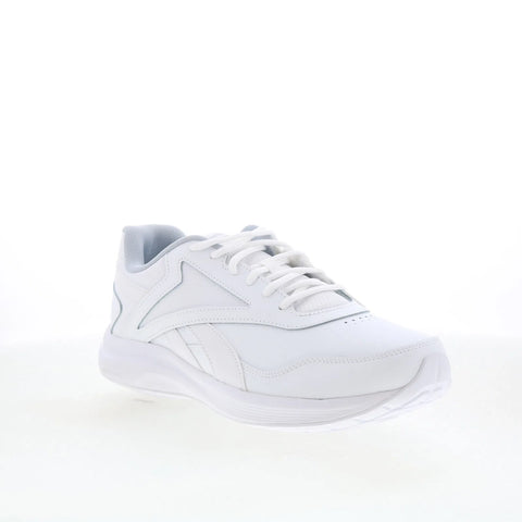 Reebok Walk Ultra 7 DMX Mens White Extra Wide 4E Lifestyle Sneakers Shoes
