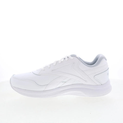 Reebok Walk Ultra 7 DMX Mens White Extra Wide 4E Lifestyle Sneakers Shoes