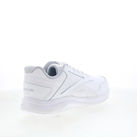 Reebok Walk Ultra 7 DMX Mens White Extra Wide 4E Lifestyle Sneakers Shoes