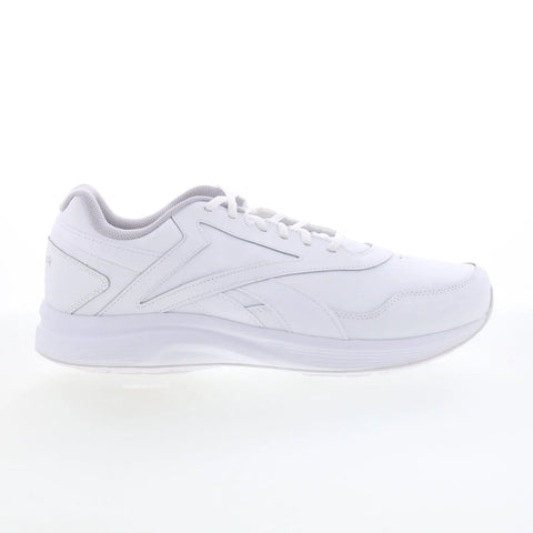 Reebok Walk Ultra 7 DMX Mens White Extra Wide 4E Lifestyle Sneakers Shoes