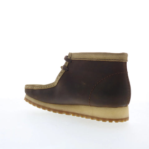 Clarks Walla Boot RB 26183755 Mens Brown Leather Lace Up Chukkas Boots