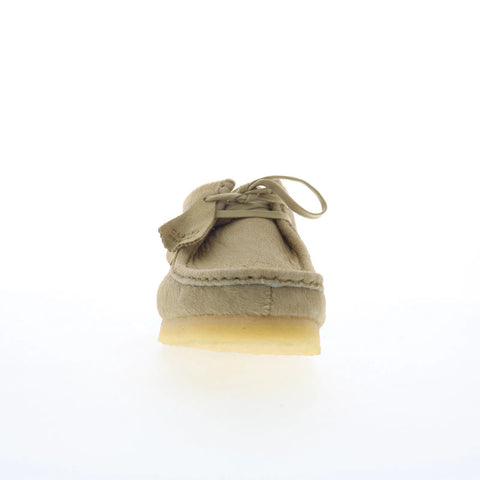 Clarks Wallabee 26173635 Mens Beige Oxfords & Lace Ups Casual Shoes