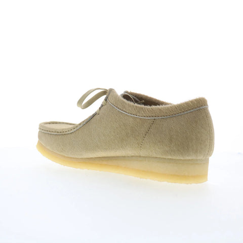 Clarks Wallabee 26173635 Mens Beige Oxfords & Lace Ups Casual Shoes